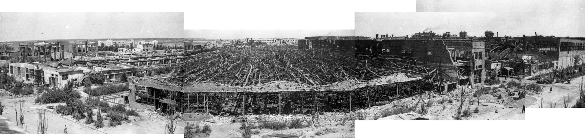 Сталинградский тракторный завод: уродливые масштабы разрушений
