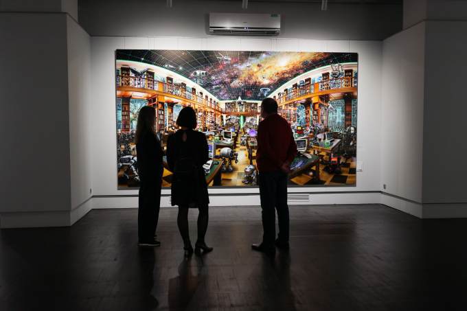 ARTWORKS CREATED BY ARTIFICIAL INTELLIGENCE WERE SHOWN AT THE «HERMITAGE-URAL»